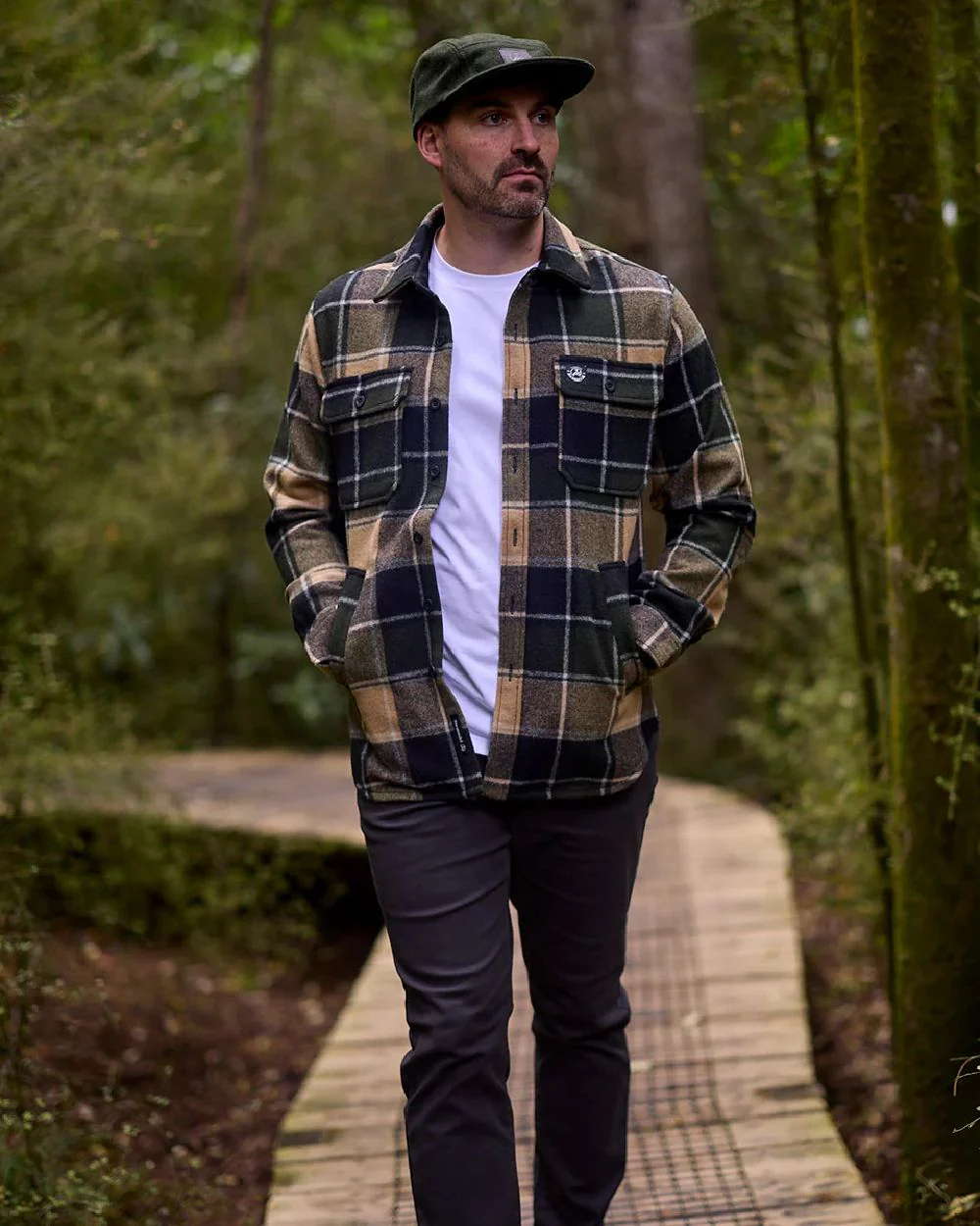 Swanndri Mens Kiaraki V3 Wool Shacket - Image 10