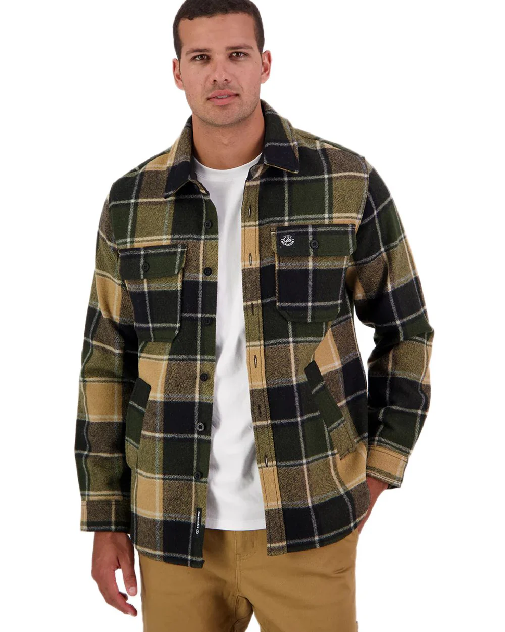 Swanndri Mens Kiaraki V3 Wool Shacket - Image 13
