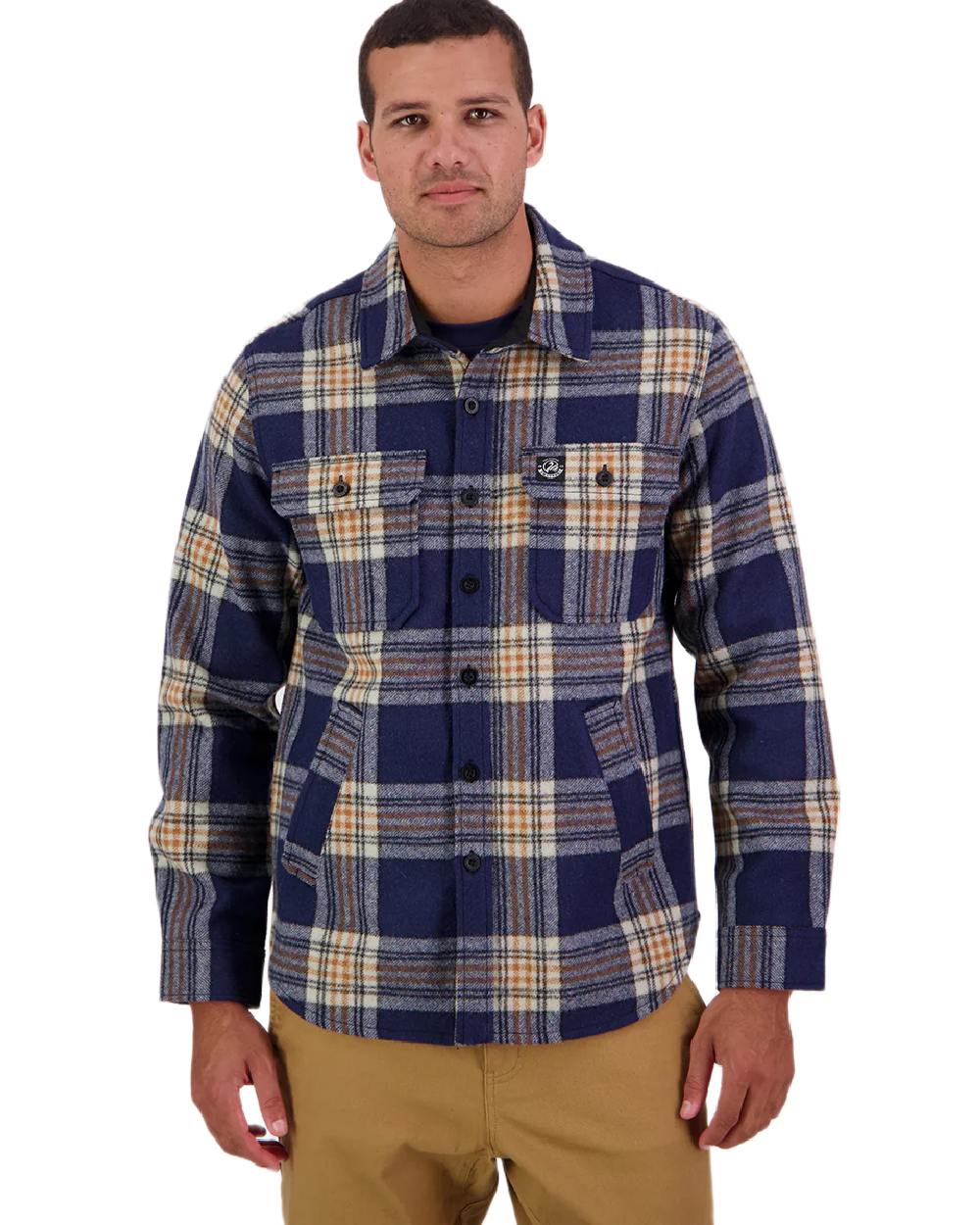 Swanndri Mens Kiaraki V3 Wool Shacket - Image 2
