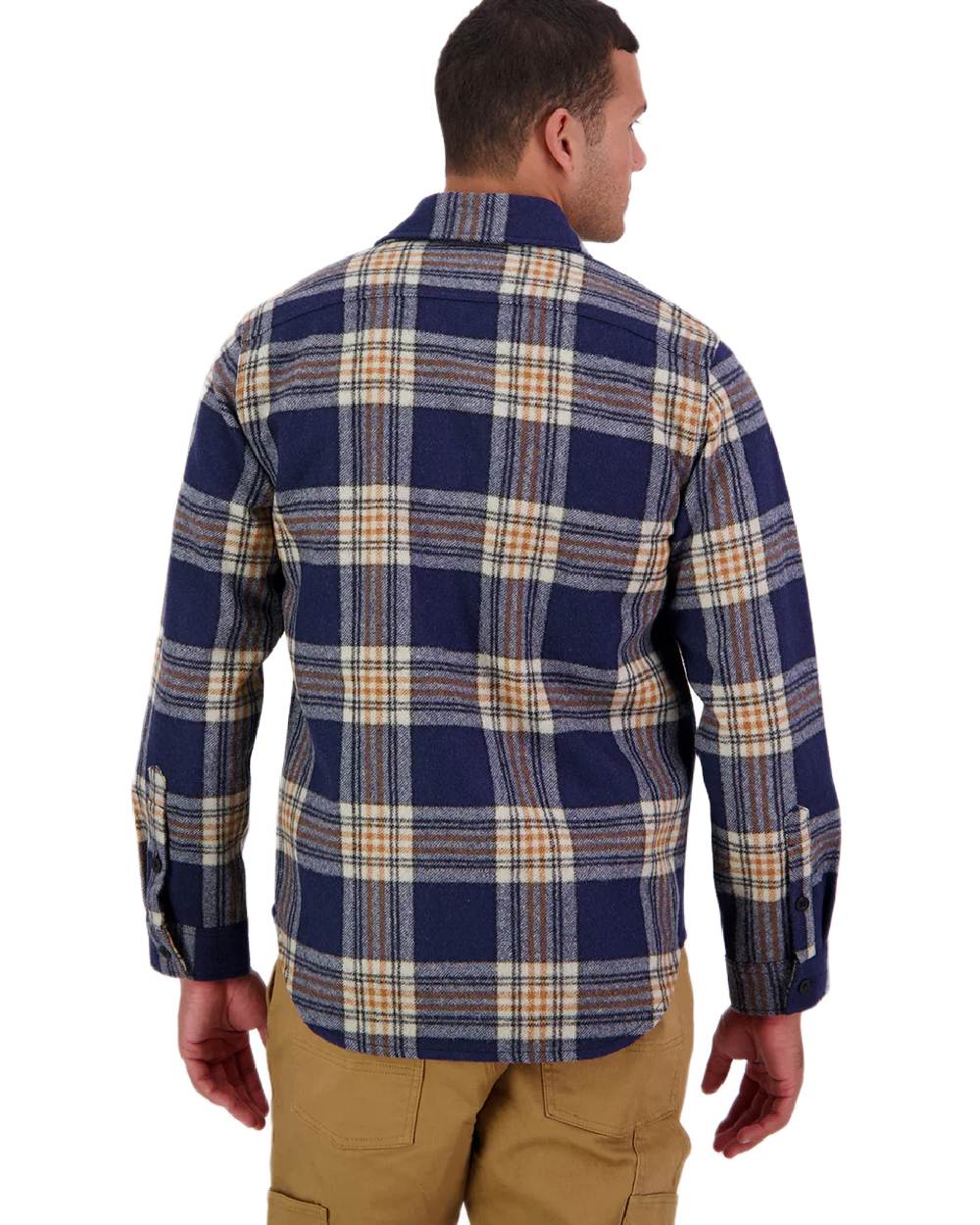 Swanndri Mens Kiaraki V3 Wool Shacket - Image 8