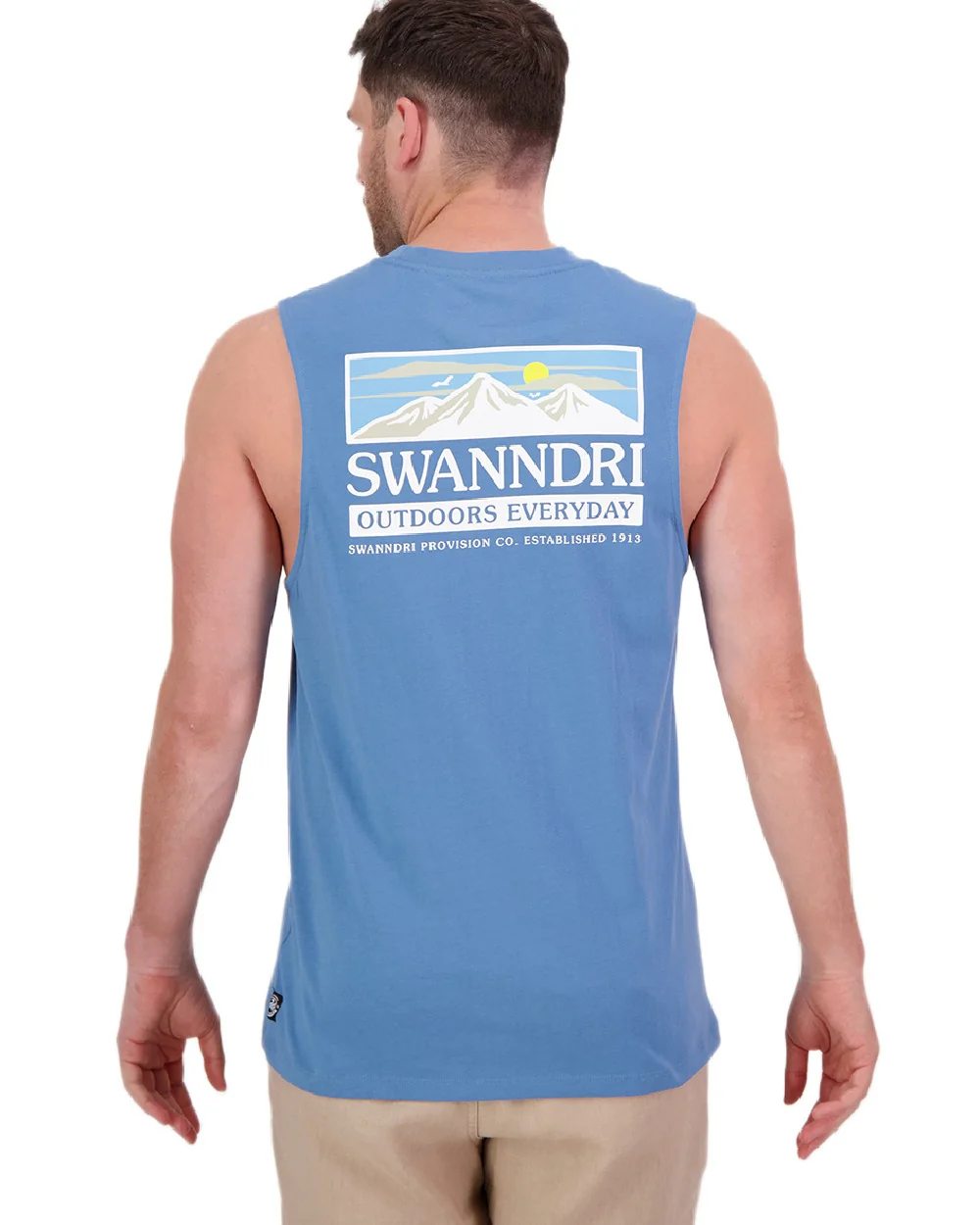 Swanndri Mens Lindis Printed Tank - Image 15