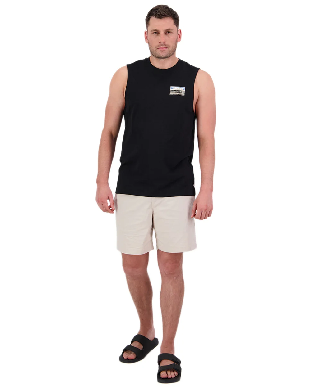 Swanndri Mens Lindis Printed Tank - Image 6