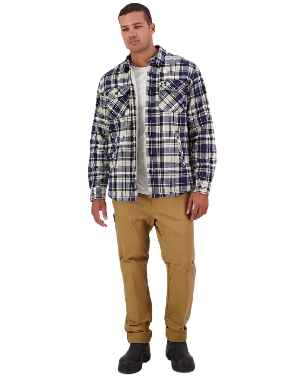 Swanndri Mens Morven Sherpa Long Sleeve Shirt - Image 15