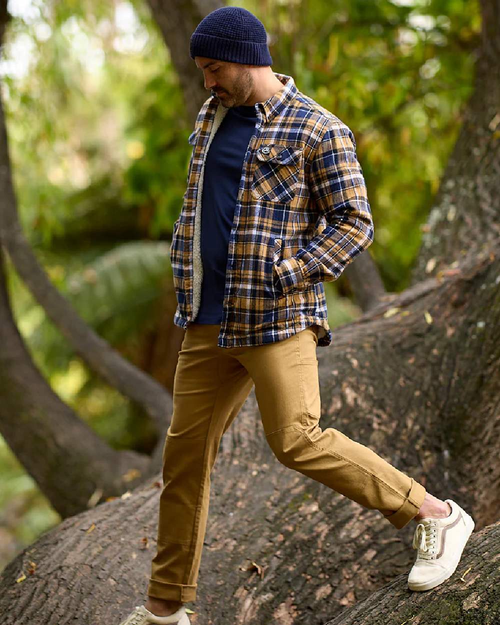 Swanndri Mens Morven Sherpa Long Sleeve Shirt - Image 6