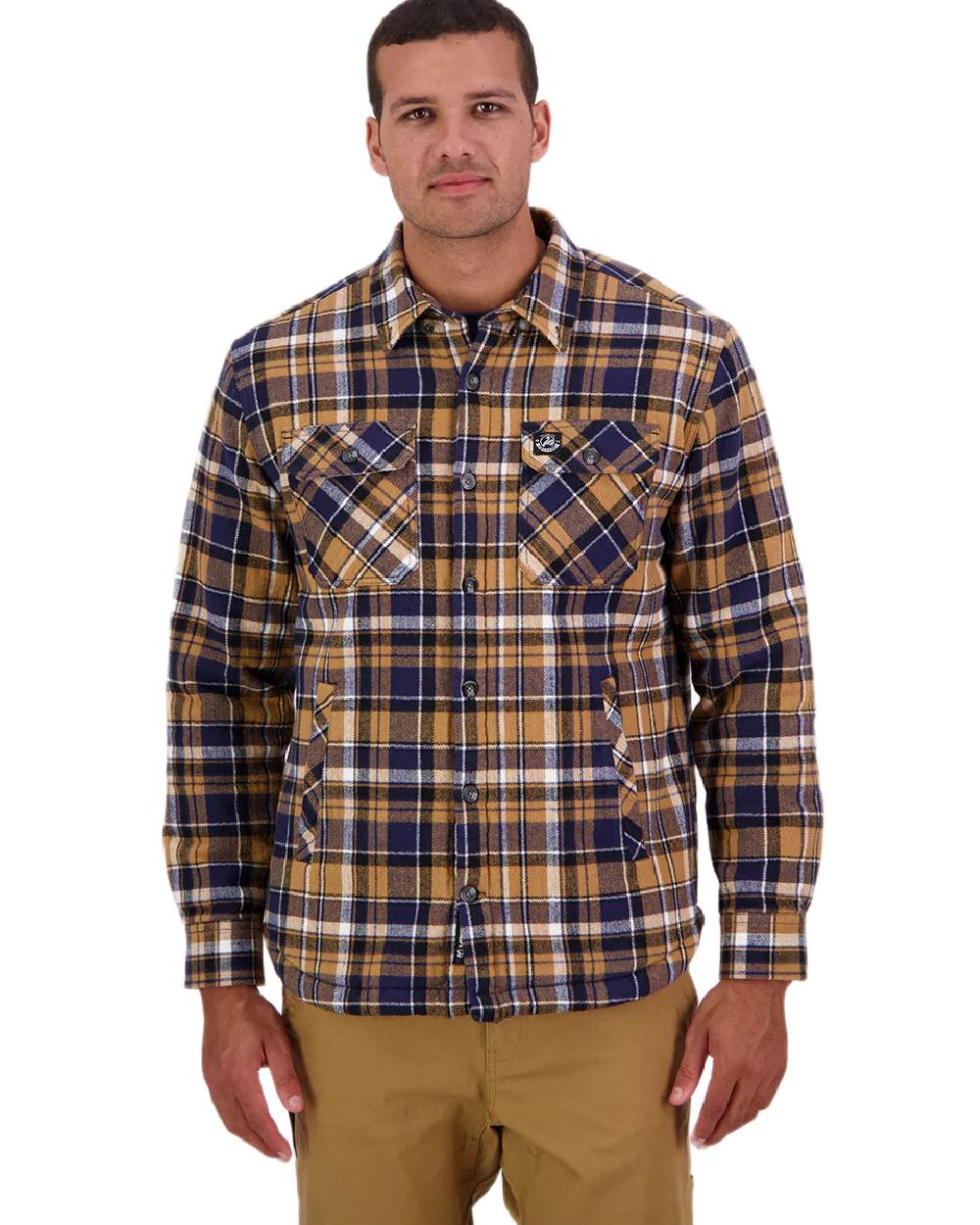 Swanndri Mens Morven Sherpa Long Sleeve Shirt - Image 7