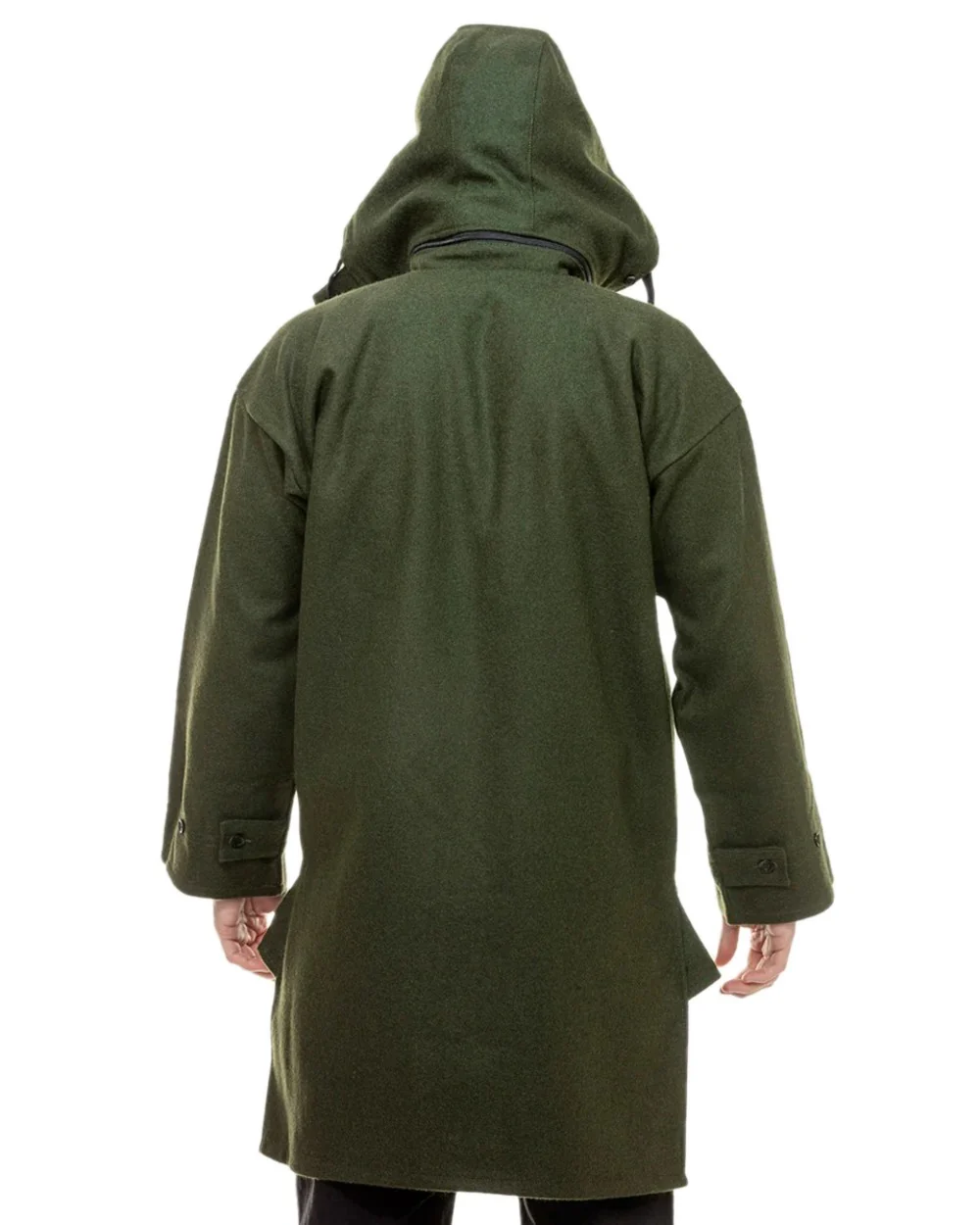 Swanndri Mens Mosgiel Wool Bushshirt with Zip Up Front - Image 12