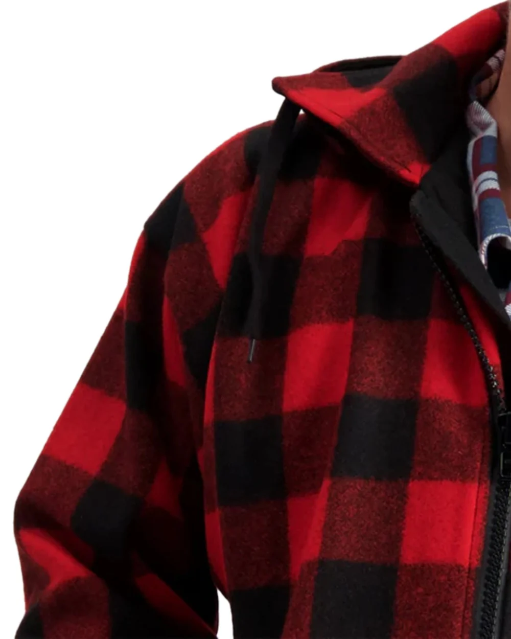 Swanndri Mens Mosgiel Wool Bushshirt with Zip Up Front - Image 17
