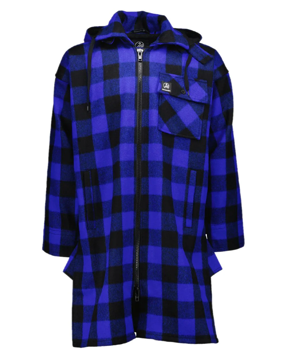 Swanndri Mens Mosgiel Wool Bushshirt with Zip Up Front - Image 8