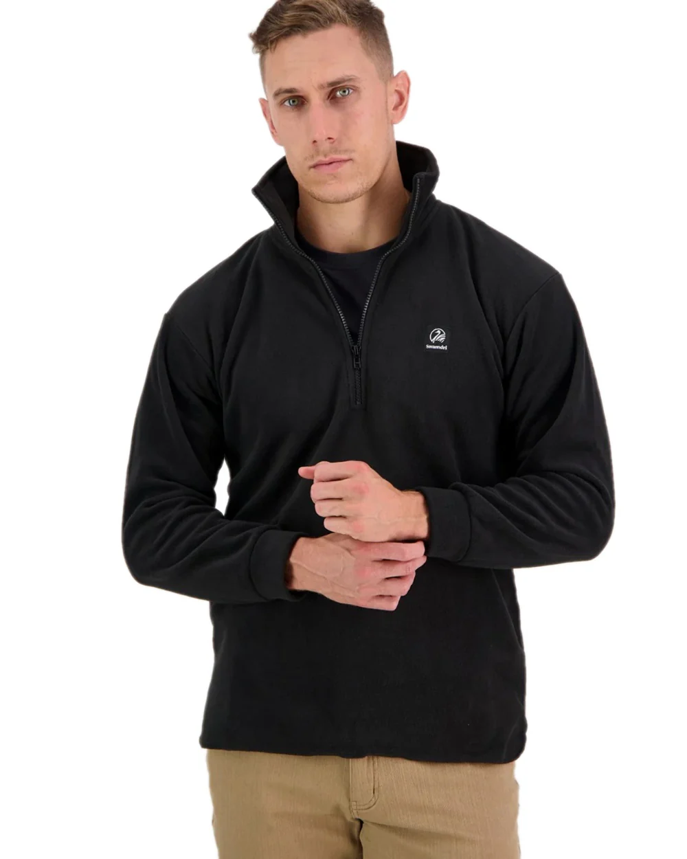 Swanndri Mens Motu Fleece Pullover - Image 2