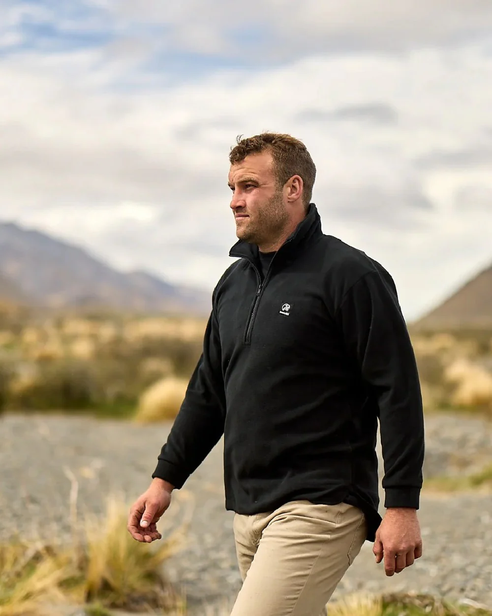 Swanndri Mens Motu Fleece Pullover - Image 3