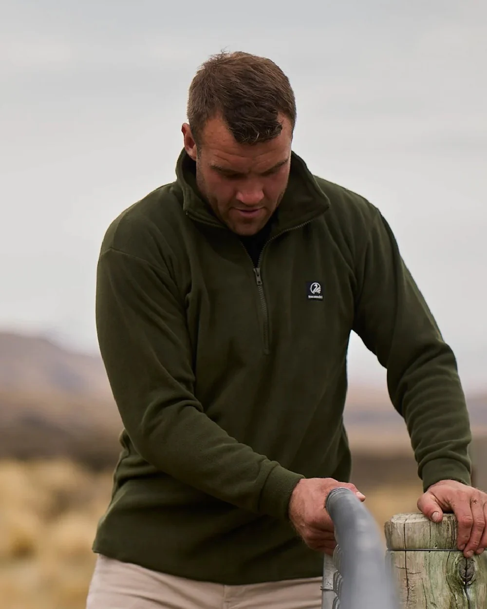 Swanndri Mens Motu Fleece Pullover - Image 8