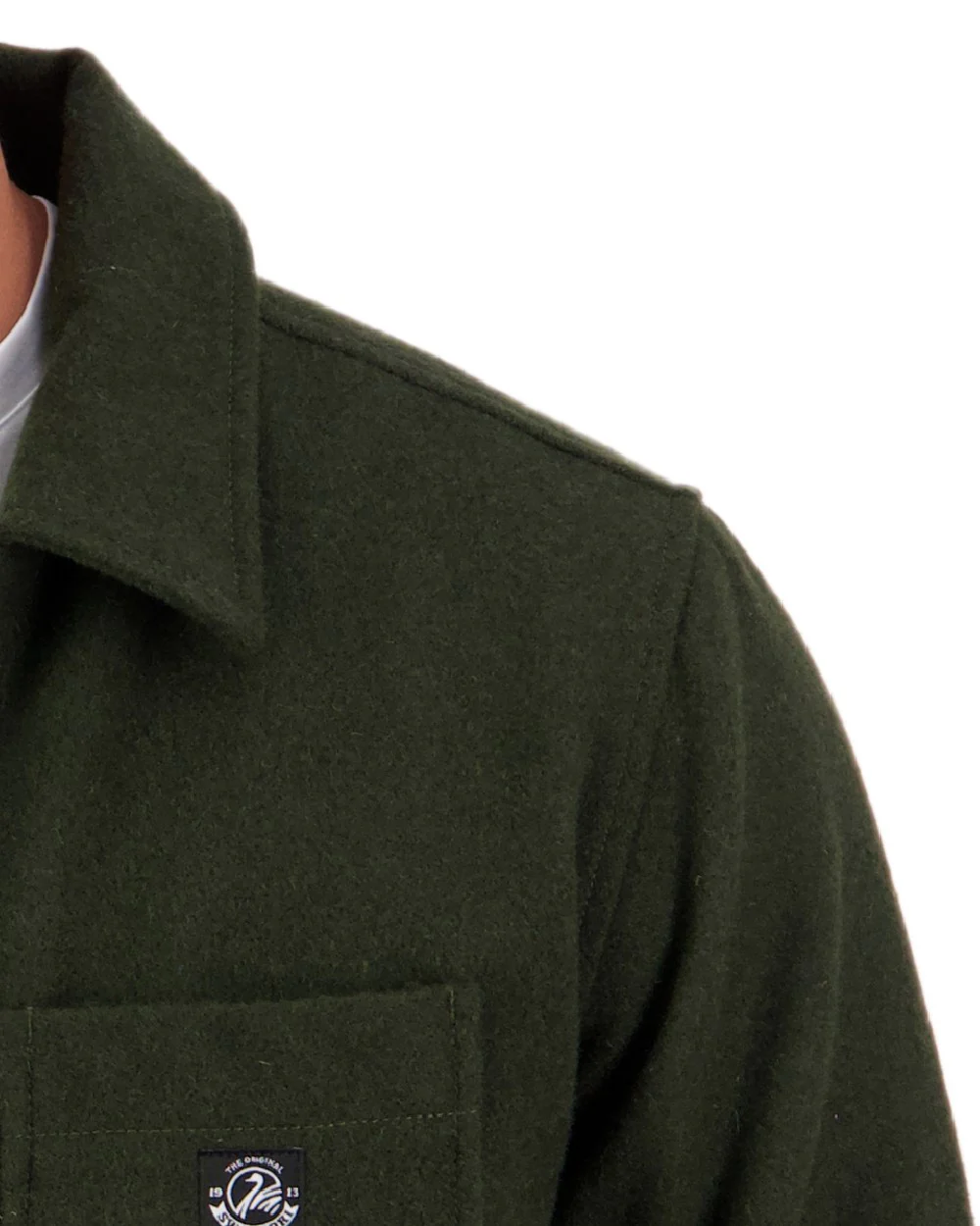 Swanndri Mens Northgate Wool Shacket - Image 6