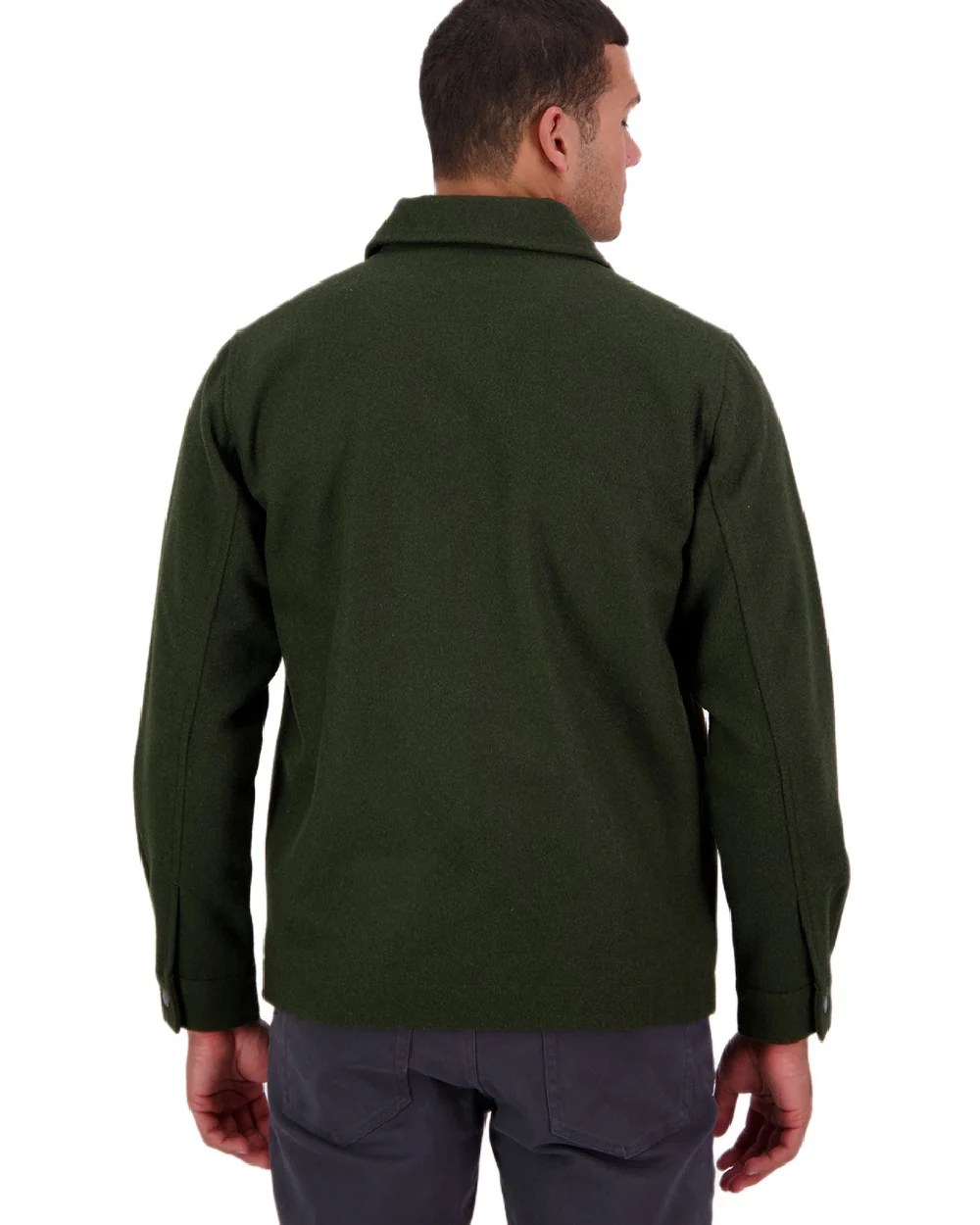 Swanndri Mens Northgate Wool Shacket - Image 7