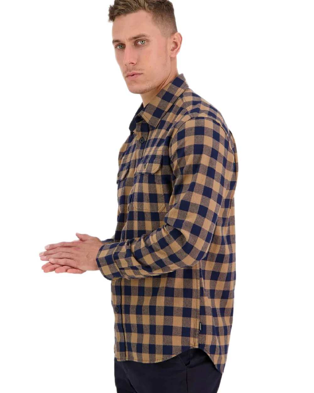Swanndri Mens Okato V2 Long Sleeve Shirt - Image 4