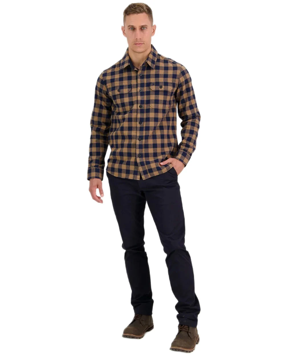 Swanndri Mens Okato V2 Long Sleeve Shirt - Image 5