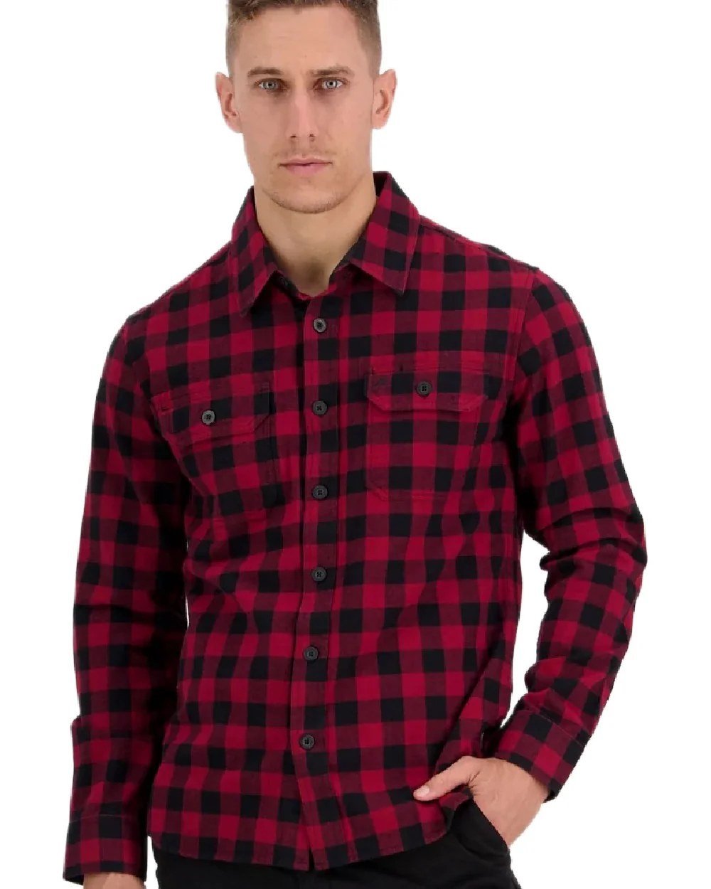 Swanndri Mens Okato V2 Long Sleeve Shirt - Image 9