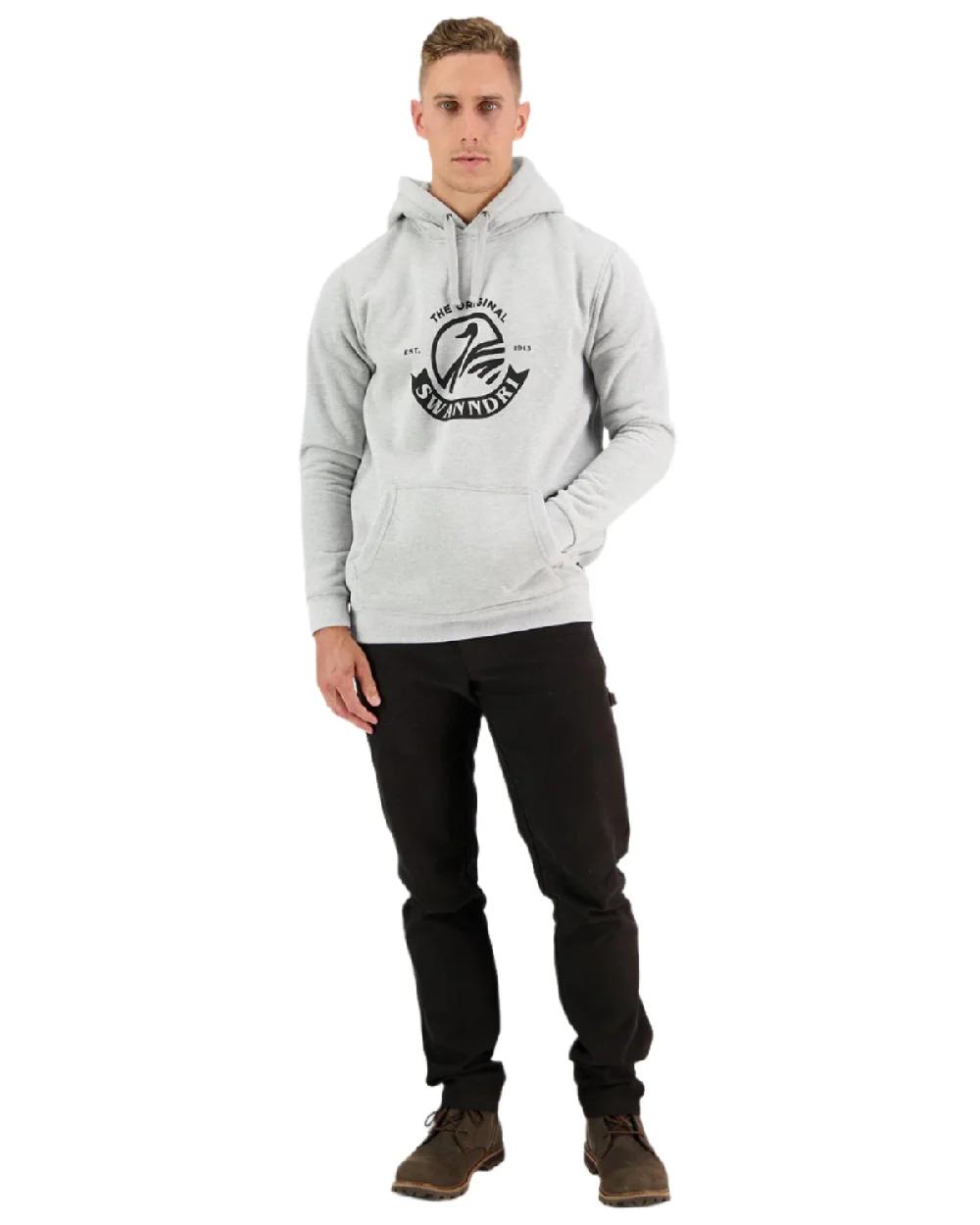 Swanndri Mens Original Fleece Hoodie - Image 10
