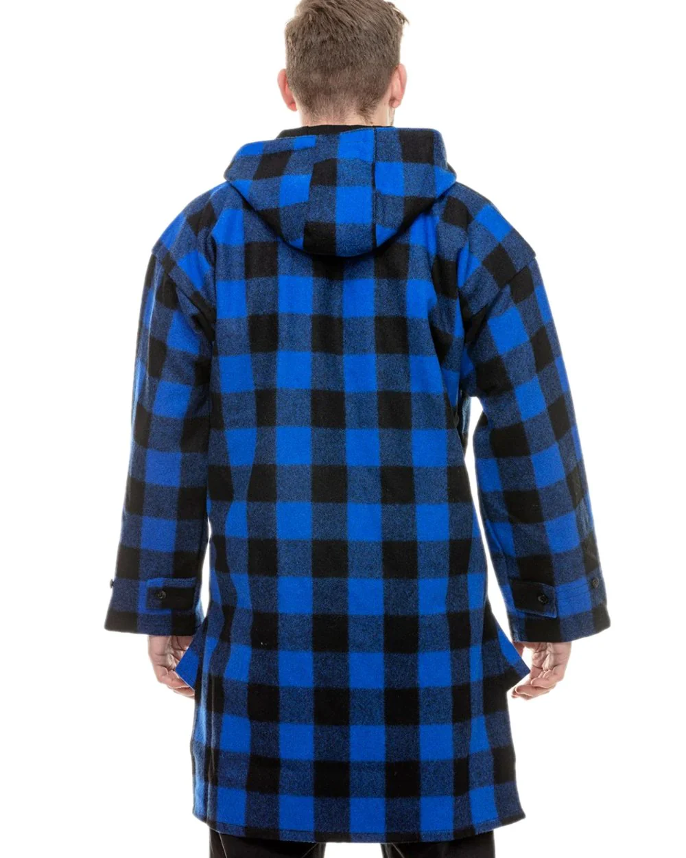 Swanndri Mens Original Wool Bushshirt With Lace Up Front - Image 8