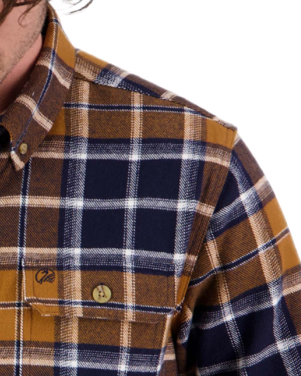 Swanndri Mens Pencarrow Long Sleeved Shacket - Image 7