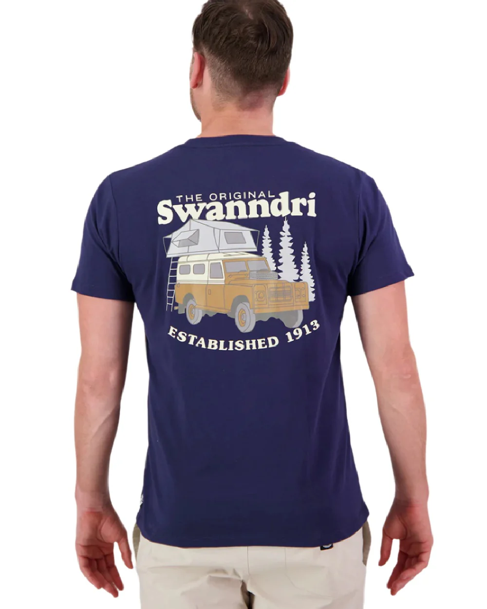 Swanndri Mens Pop Top Printed T Shirt - Image 2