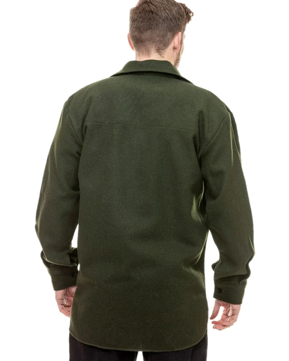 Swanndri Mens Ranger Wool Zip Front Bushshirt - Image 14