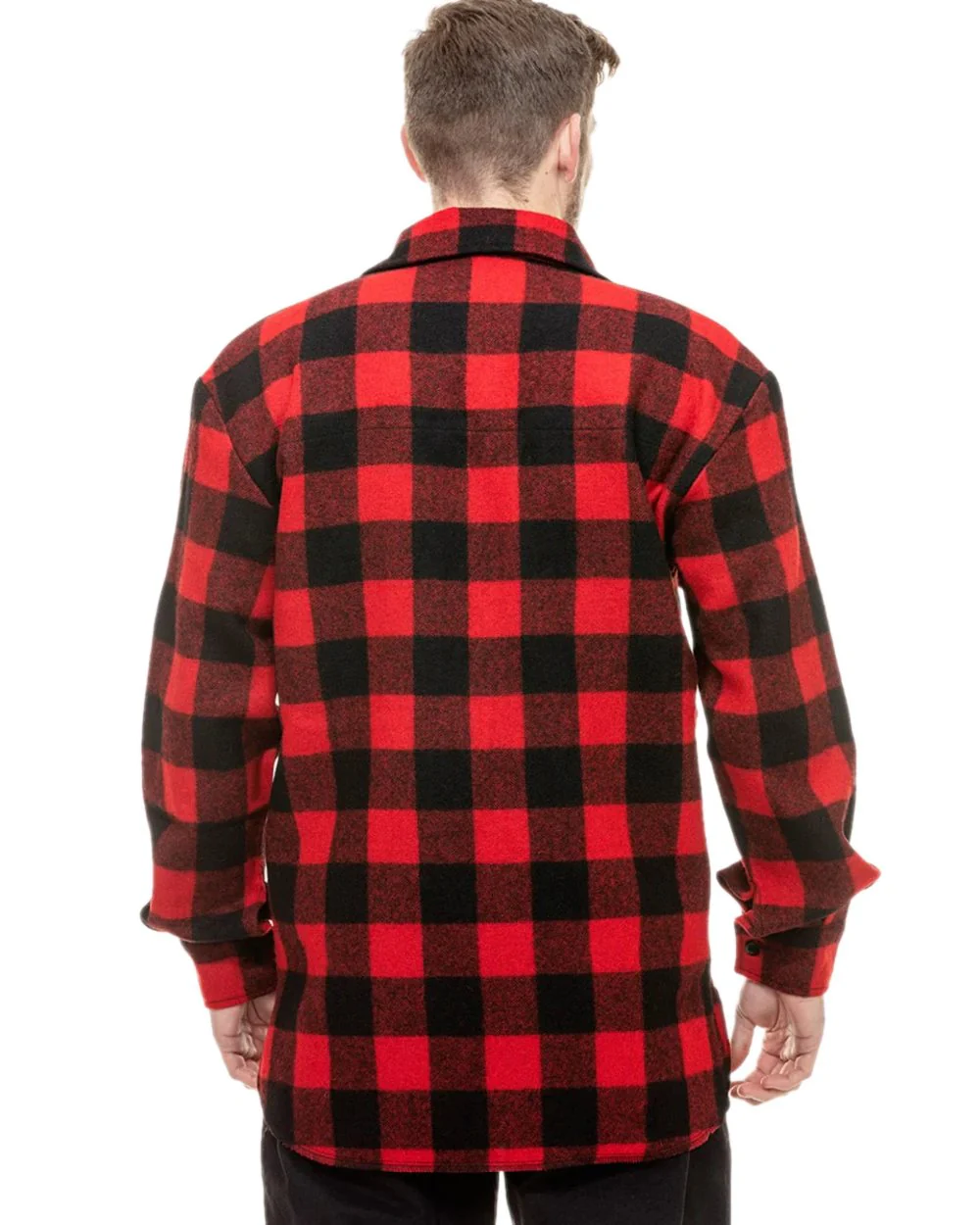 Swanndri Mens Ranger Wool Zip Front Bushshirt - Image 25