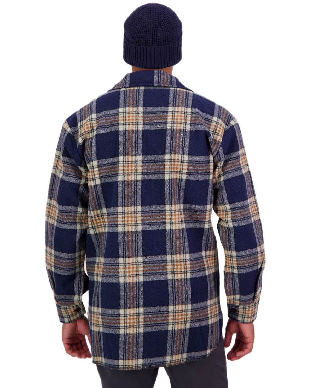 Swanndri Mens Ranger Wool Zip Front Bushshirt - Image 33