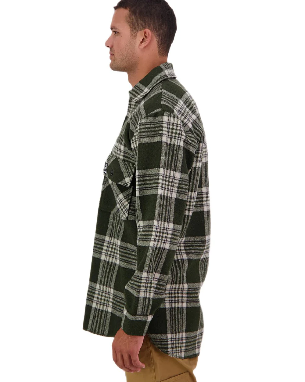 Swanndri Mens Ranger Wool Zip Front Bushshirt - Image 36