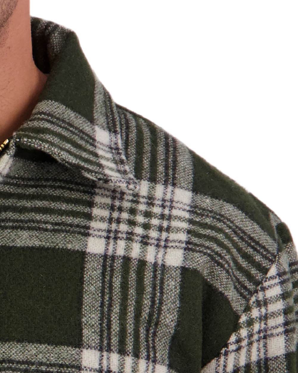 Swanndri Mens Ranger Wool Zip Front Bushshirt - Image 38