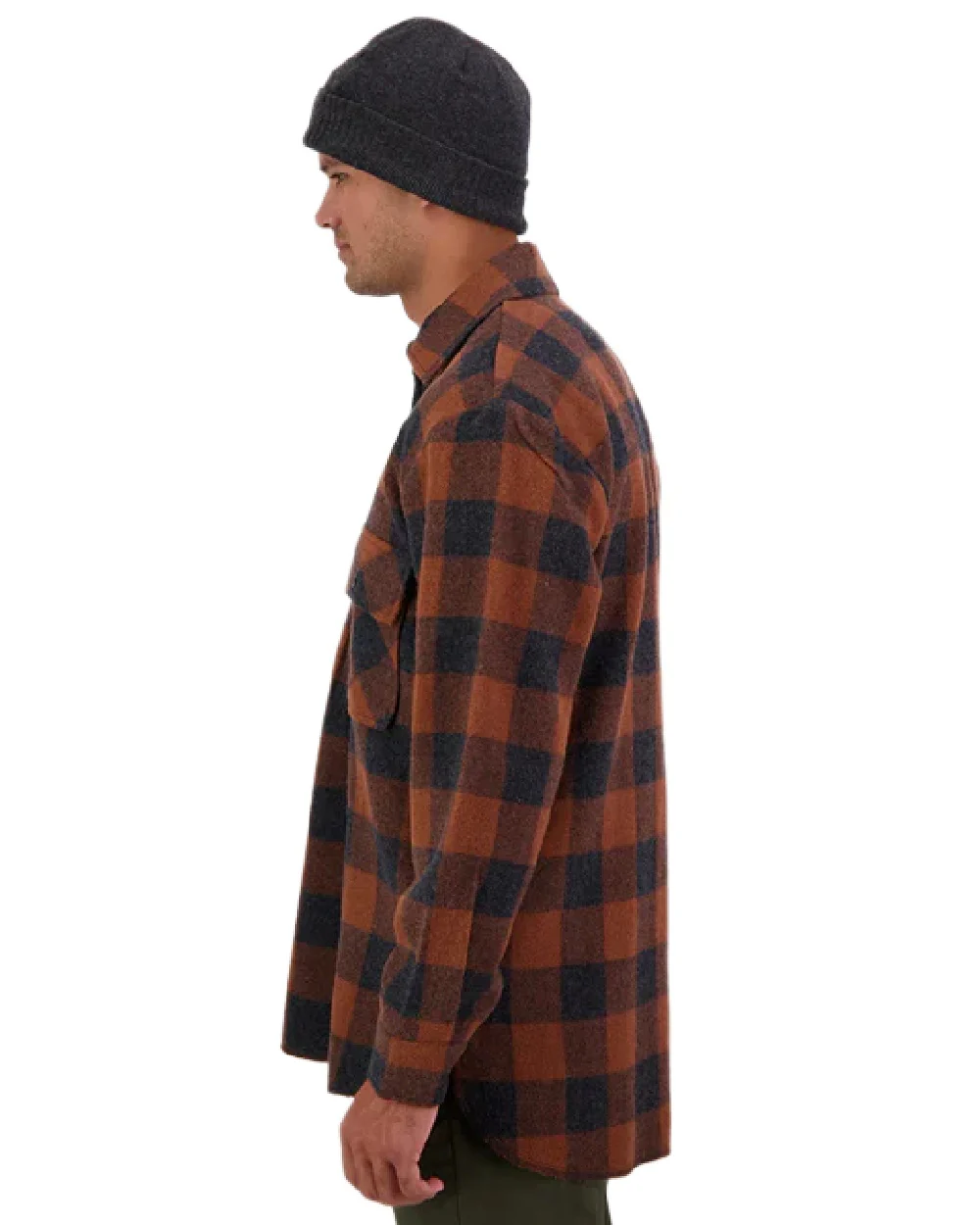 Swanndri Mens Ranger Wool Zip Front Bushshirt - Image 42