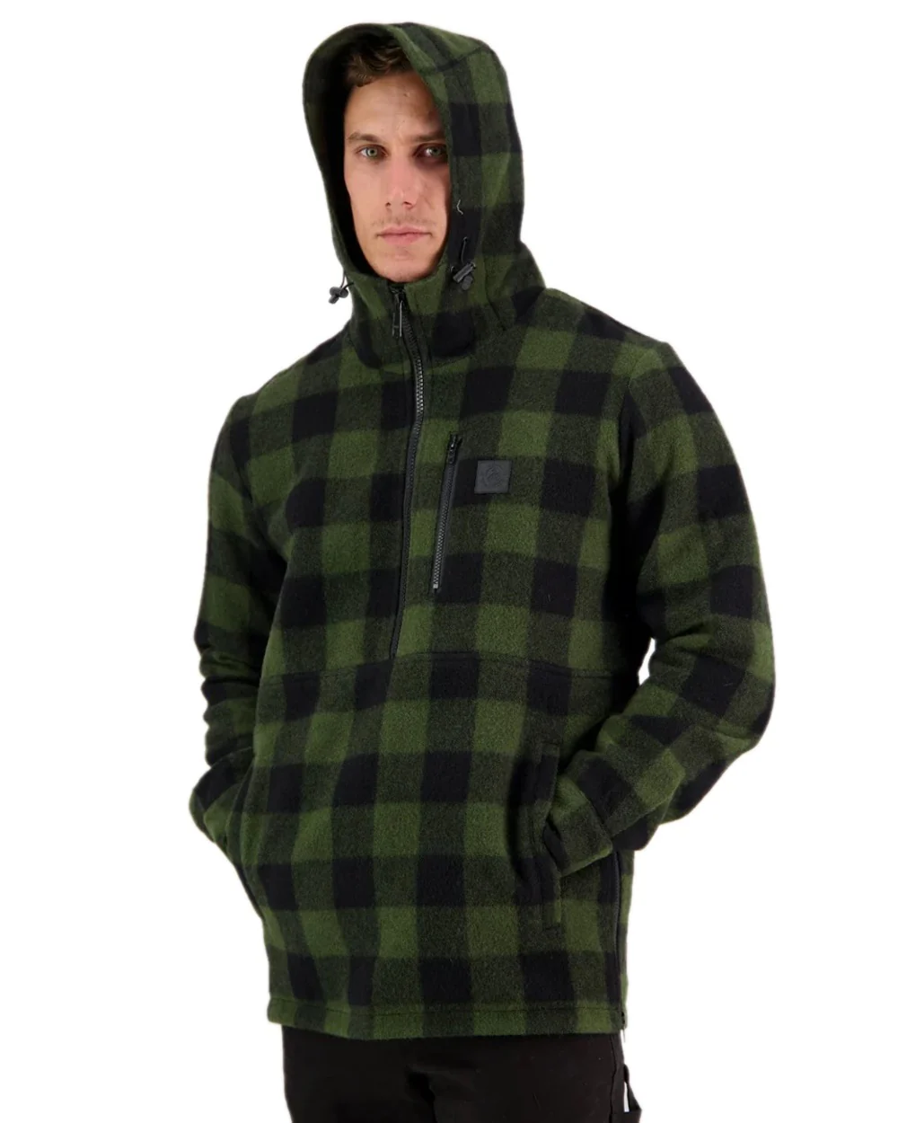 Swanndri Mens Reidston Wool Anorak - Image 2