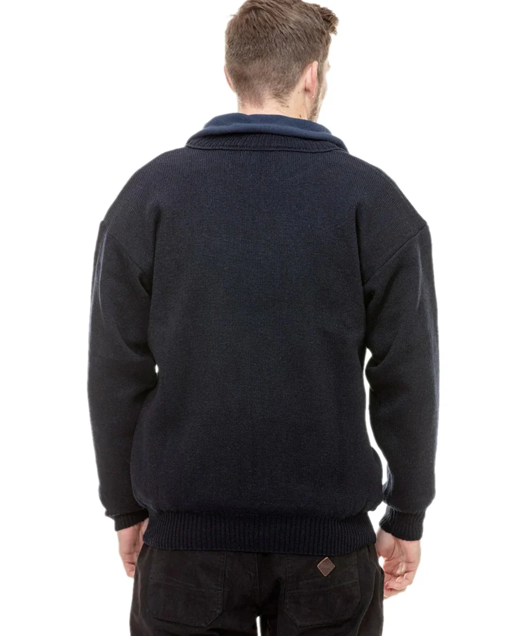 Swanndri Mens Rhino Stormshield Wool Jersey With Windproof Lining - Image 7