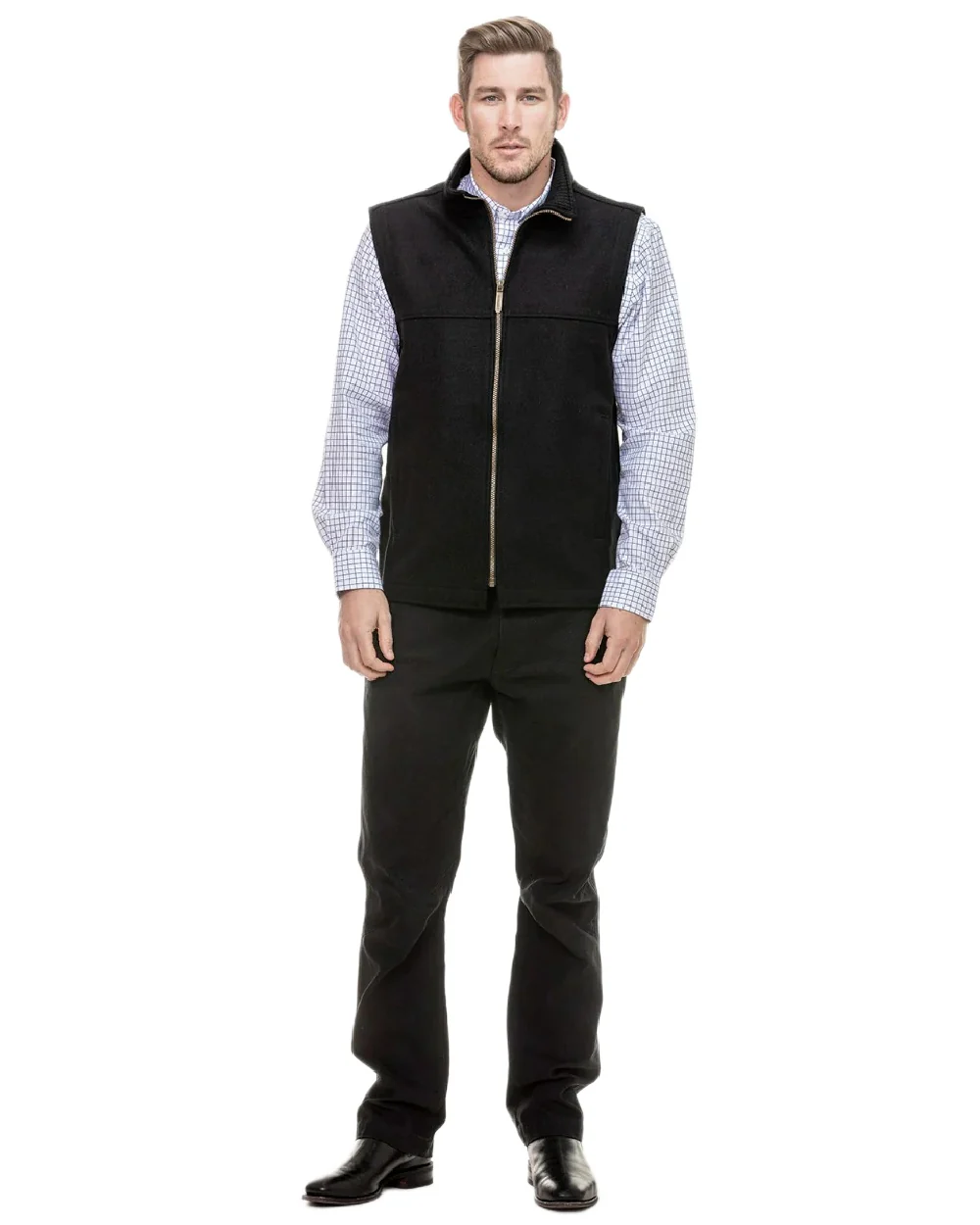 Swanndri Mens Saddleback Wool Vest - Image 7