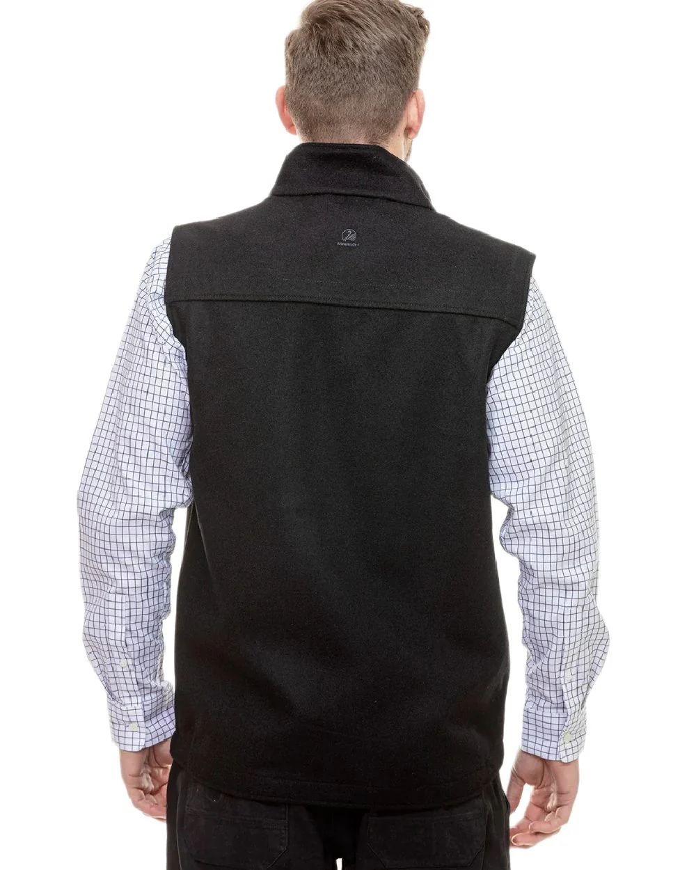 Swanndri Mens Saddleback Wool Vest - Image 8