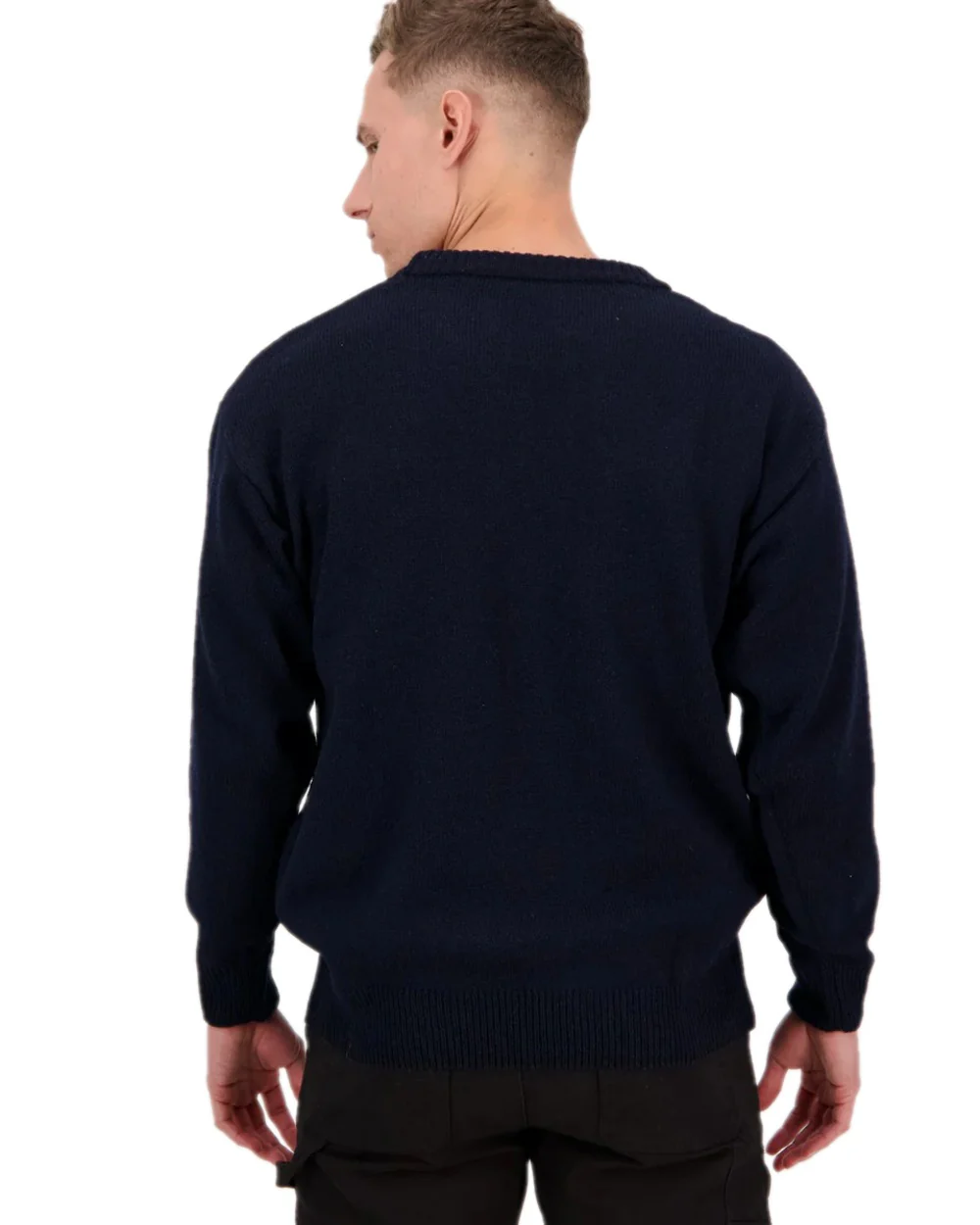 Swanndri Mens Seafarer Wool Crew Neck Jersey - Image 10
