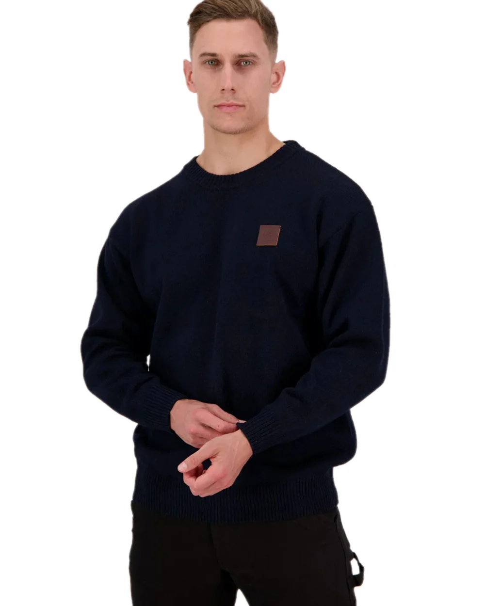 Swanndri Mens Seafarer Wool Crew Neck Jersey - Image 8