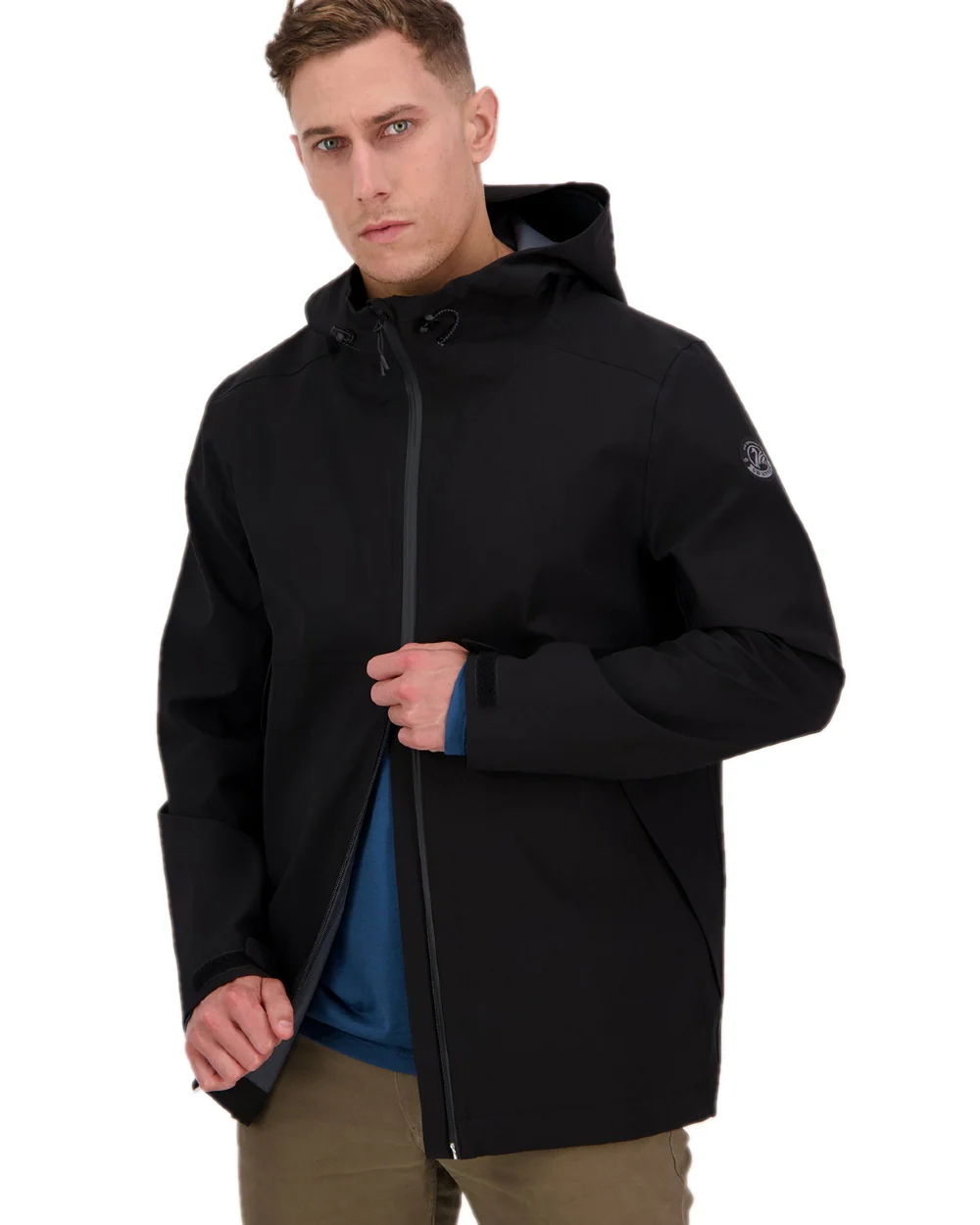 Swanndri Mens Swanson Rain Jacket - Image 3