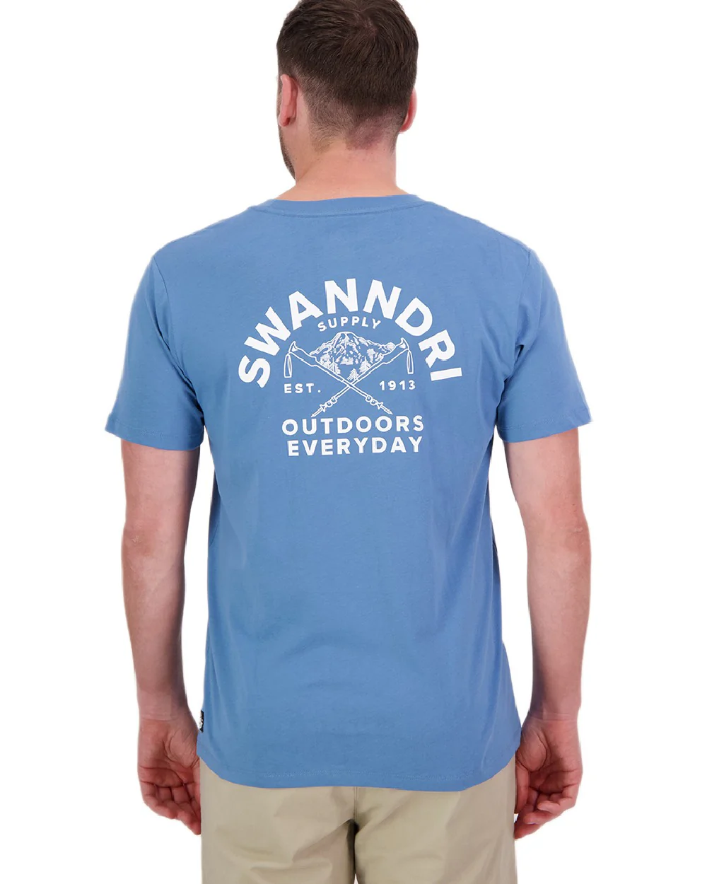 Swanndri Mens Trails Printed T-Shirt - Image 12