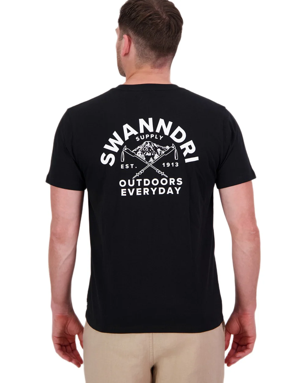 Swanndri Mens Trails Printed T-Shirt - Image 6