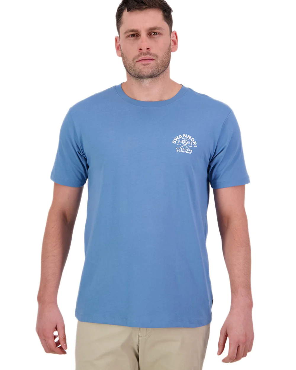 Swanndri Mens Trails Printed T-Shirt - Image 8