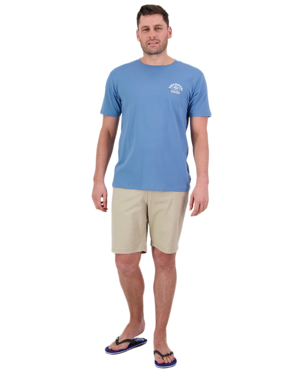Swanndri Mens Trails Printed T-Shirt - Image 9