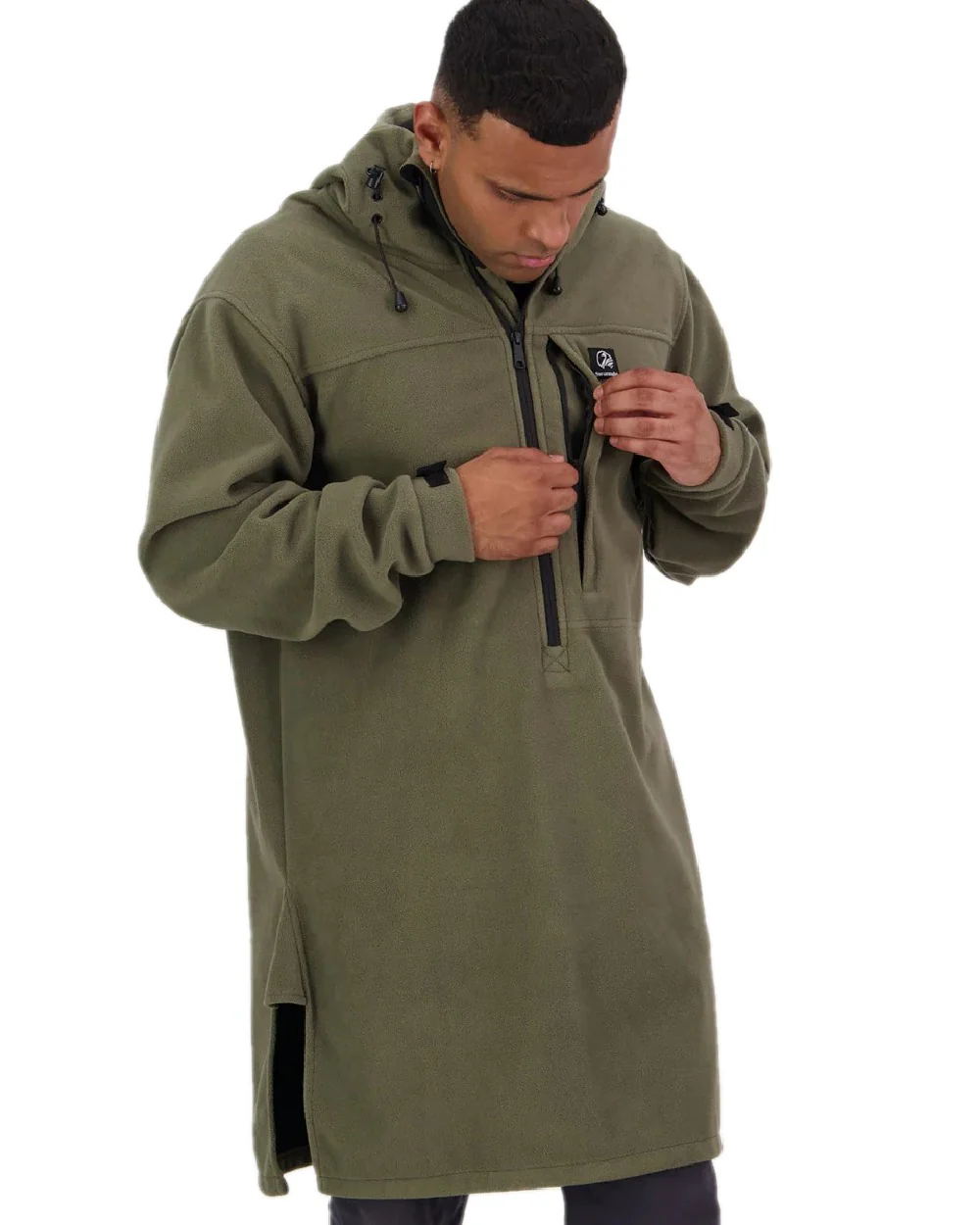 Swanndri Mens Tundra V2 Technical Fleece Anorak - Image 3