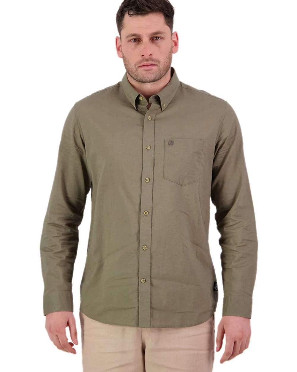 Swanndri Mens Ward Long Sleeve Shirt - Image 2