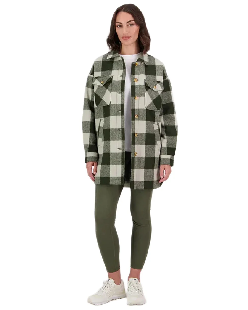 Swanndri Womens Anchorage Longline Jacket - Image 12