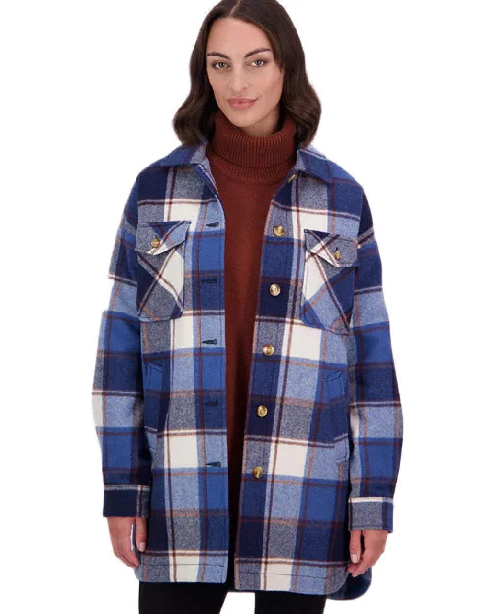 Swanndri Womens Anchorage Longline Jacket - Image 4