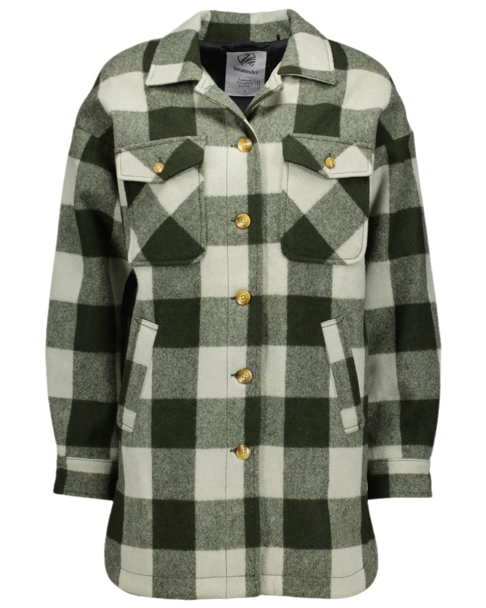 Swanndri Womens Anchorage Longline Jacket - Image 6