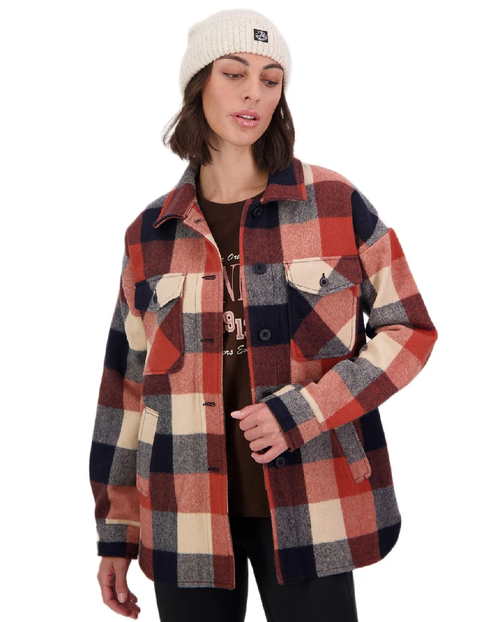 Swanndri Womens Anchorage V2 Wool Shirt Jacket - Image 12