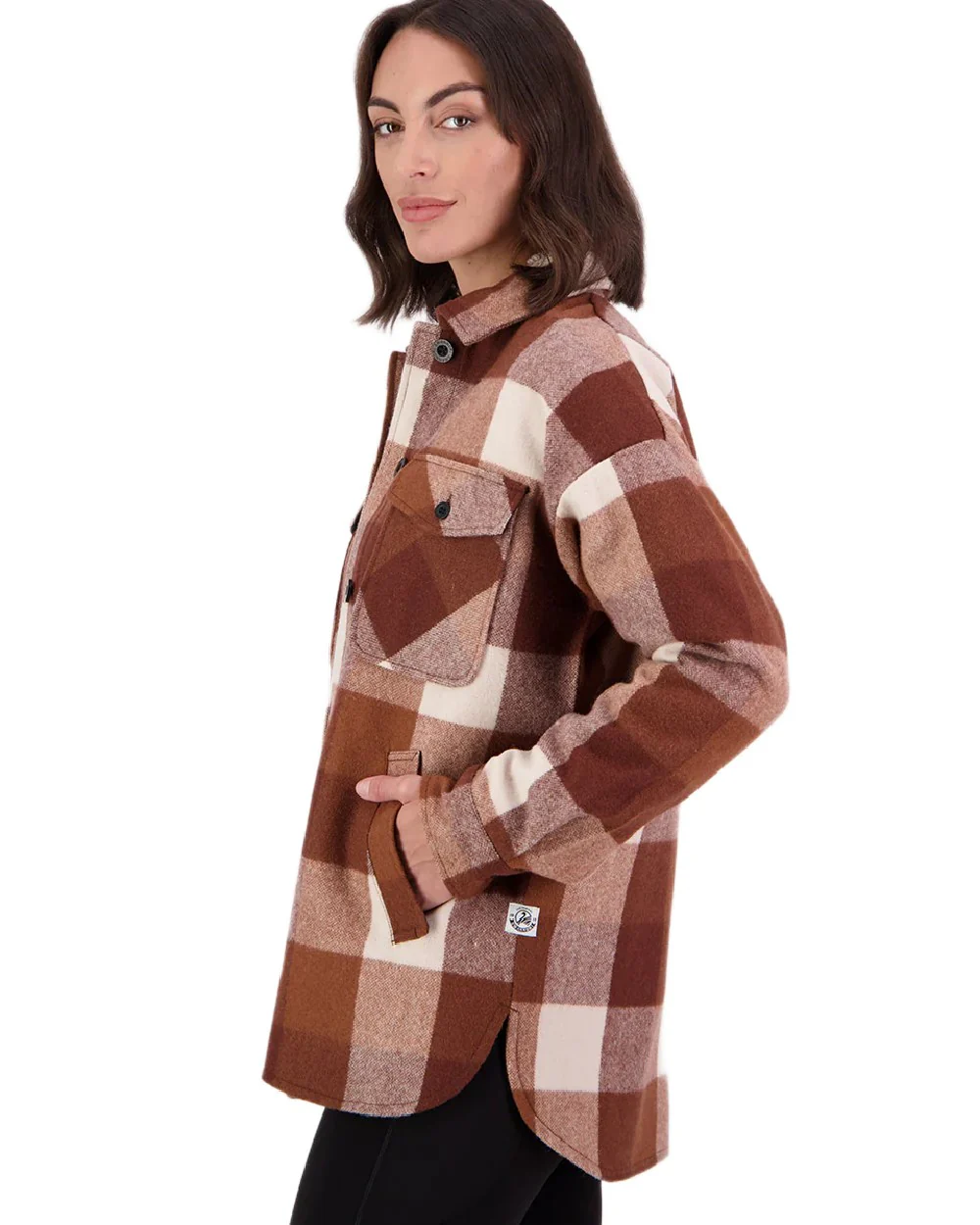 Swanndri Womens Anchorage V2 Wool Shirt Jacket - Image 8