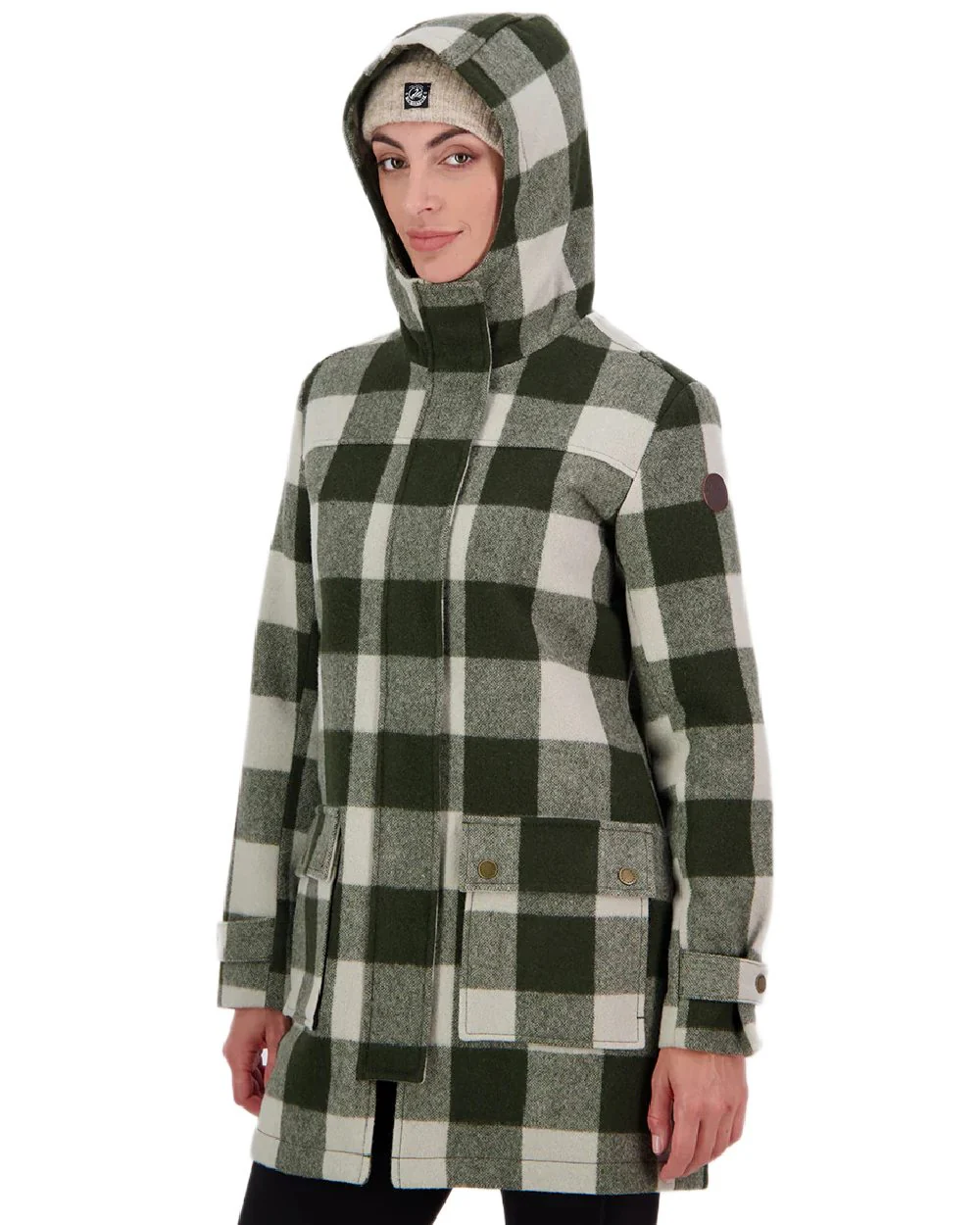 Swanndri Womens Annmore Wool Overcoat - Image 14