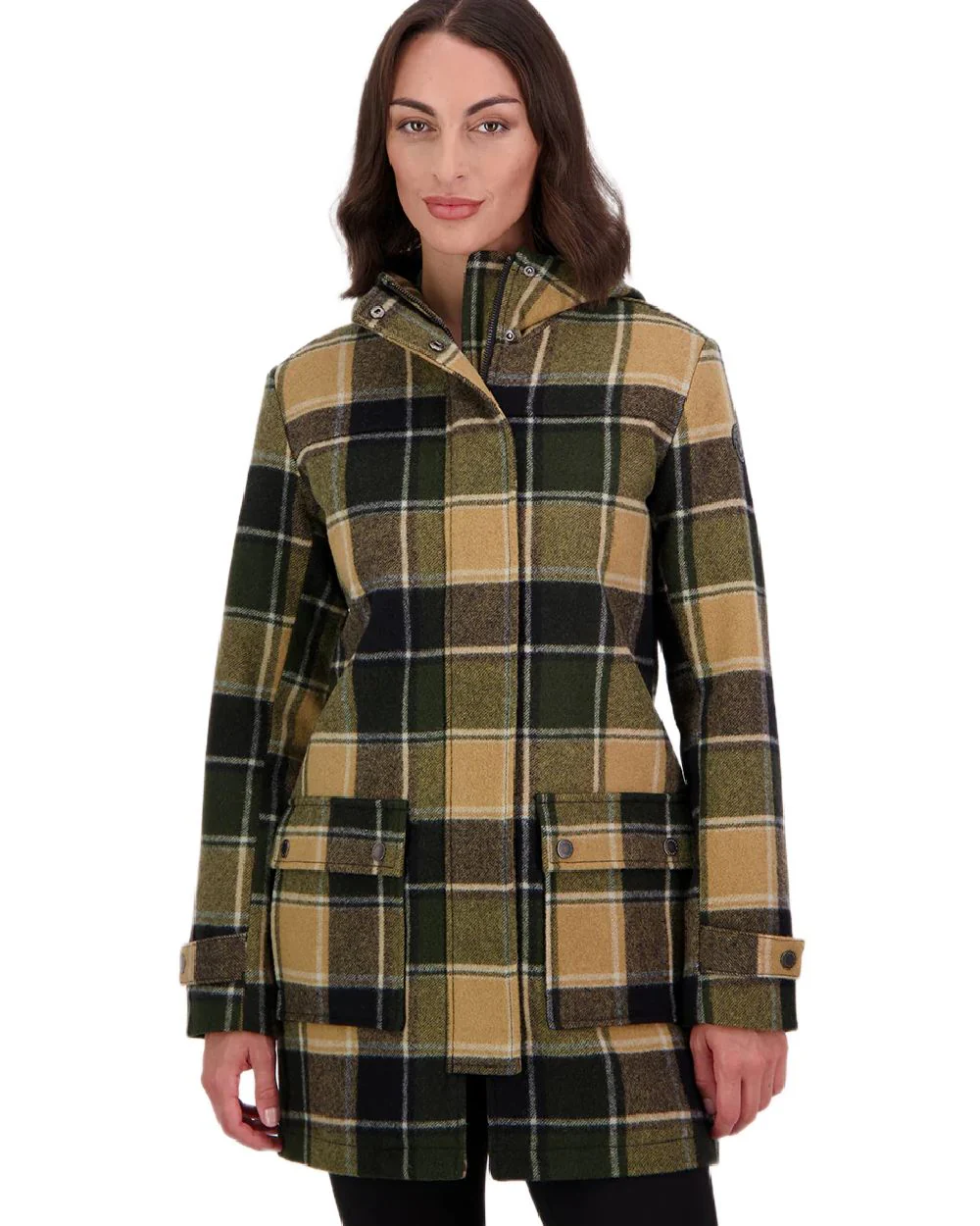 Swanndri Womens Annmore Wool Overcoat - Image 6